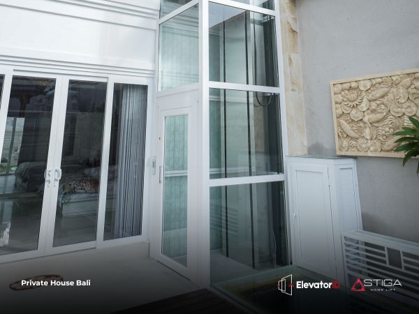 stiga home elevator lift hidraulik murah awet bali import baru harga murah