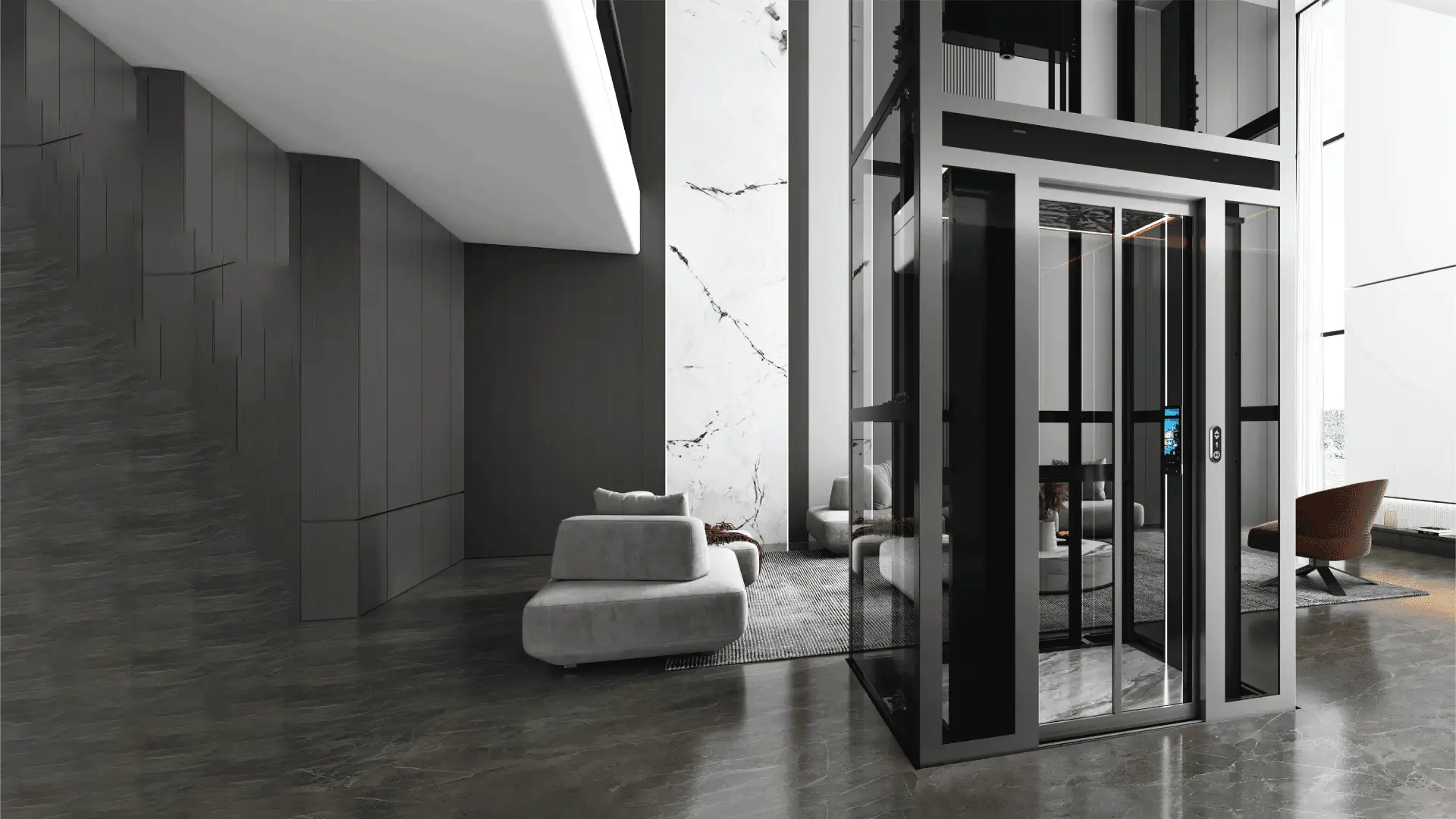 budget lift rumah